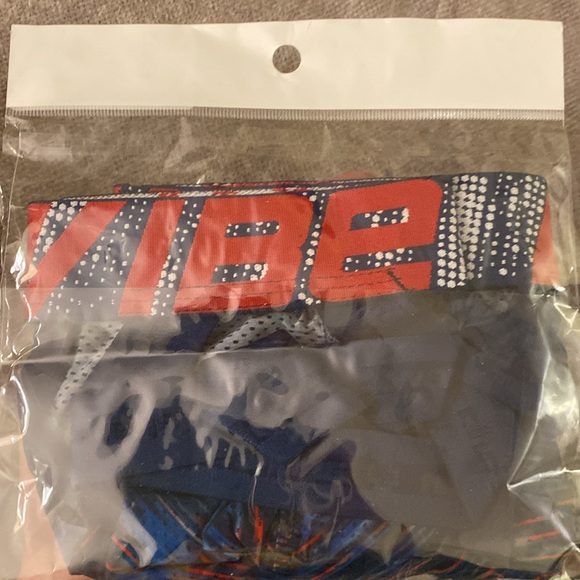 NWT Andrew Christian Vibe Mesh jock strap navy blue with navy straps NEW Medium - Picture 5 of 6